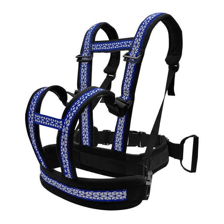 Motorcycle Anti-Fall Children Strap Riding Safety Harness, Light Blue, Orange, Dark Blue, Green, Pink