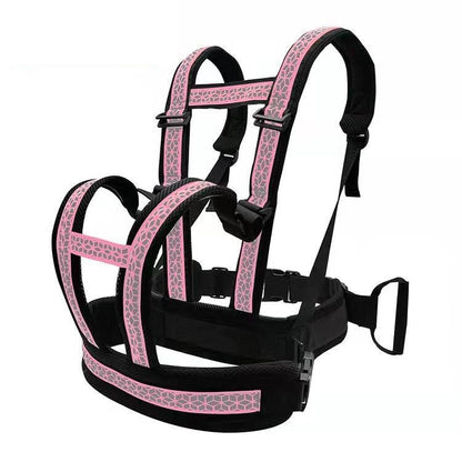 Motorcycle Anti-Fall Children Strap Riding Safety Harness, Light Blue, Orange, Dark Blue, Green, Pink