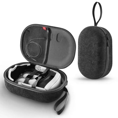 JYS-MQ018 For Apple Vision Pro / Meta Quest 3 VR Glasses Storage Bag Anti-fall and Anti-scrape Portable Bag