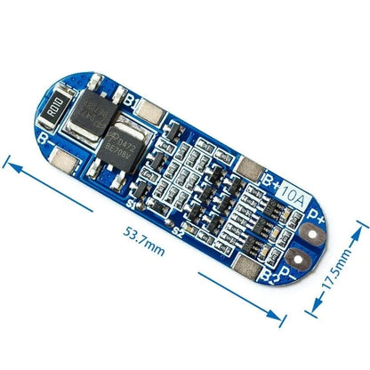 3S 10A 11.1V 12V 12.6V Li-Ion Battery Charging Protection Board