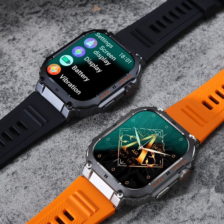 K57 Pro 1.96 Inch Bluetooth Call Music Weather Display Waterproof Smart Watch
