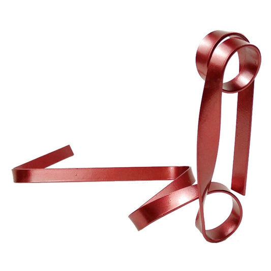 Metal Ribbon Suspended Wine Bottle Holder Home Desktop Decorative Ornaments
