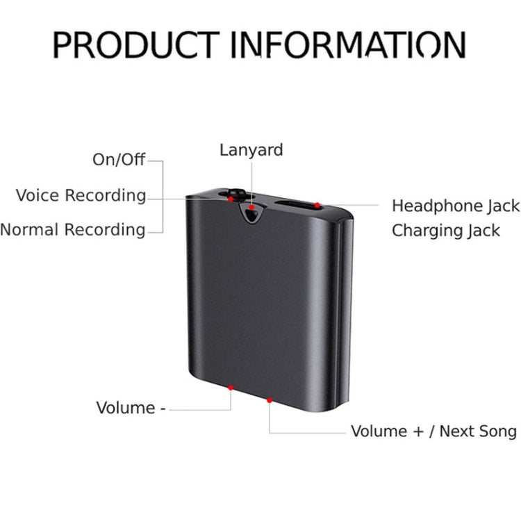 Q63 HD Noise Canceling Magnetic Voice Recorder Portable Intelligent Voice Activated Recording Pen