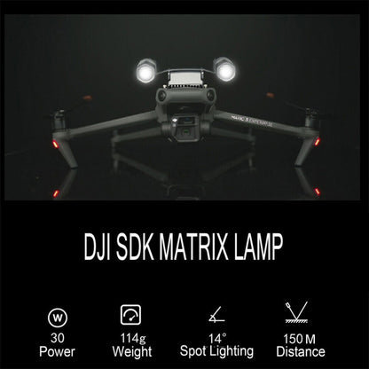 مصباح مصفوفة JZ T30 لـ DJI Mavic 3E / 3T بقدرة 30 وات