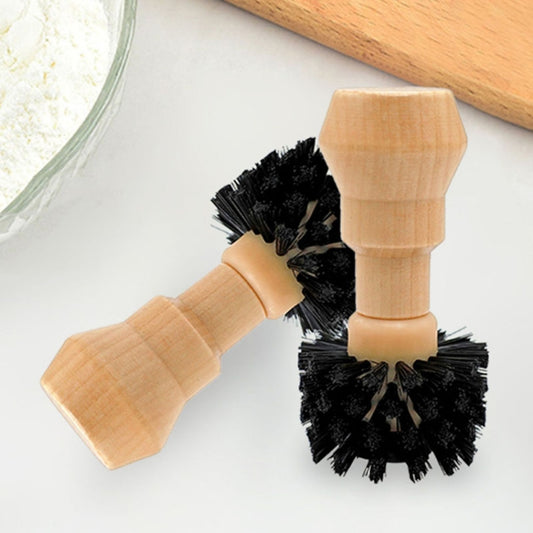 Coffee Powder Cleaning Brush Coffee Machine Brewing Heading Sweeping Brooch, Small, Large