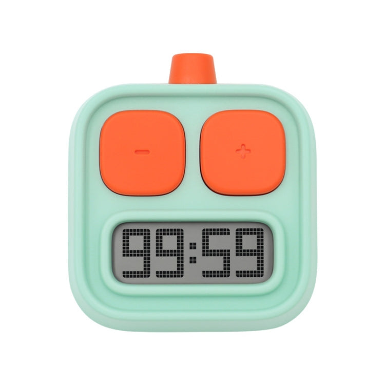 H-C-06 Robot Kitchen Timer Children Time Management Running Exercise Timer, Yellow, Green