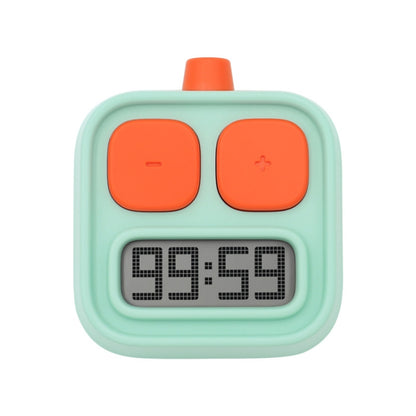 H-C-06 Robot Kitchen Timer Children Time Management Running Exercise Timer, Yellow, Green