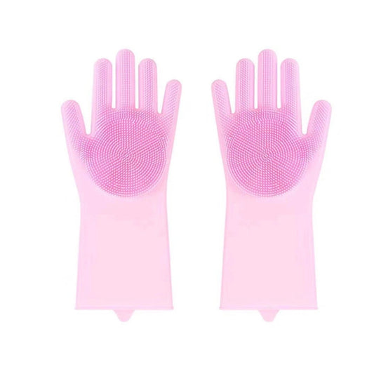 Kitchen Silicone Dishwash Gloves Male And Female Household Chores Cleaning Mitts