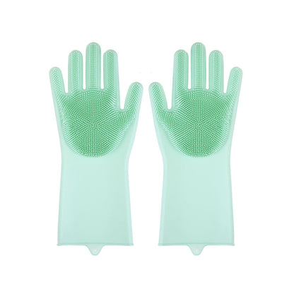 Kitchen Silicone Dishwash Gloves Male And Female Household Chores Cleaning Mitts
