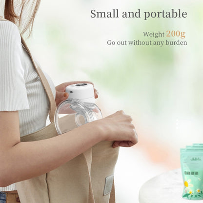 S12 LCD Screen Smart Large Capacity Portable Wearable Silent Electric Breast Pump, S12 White, S12 Bilateral