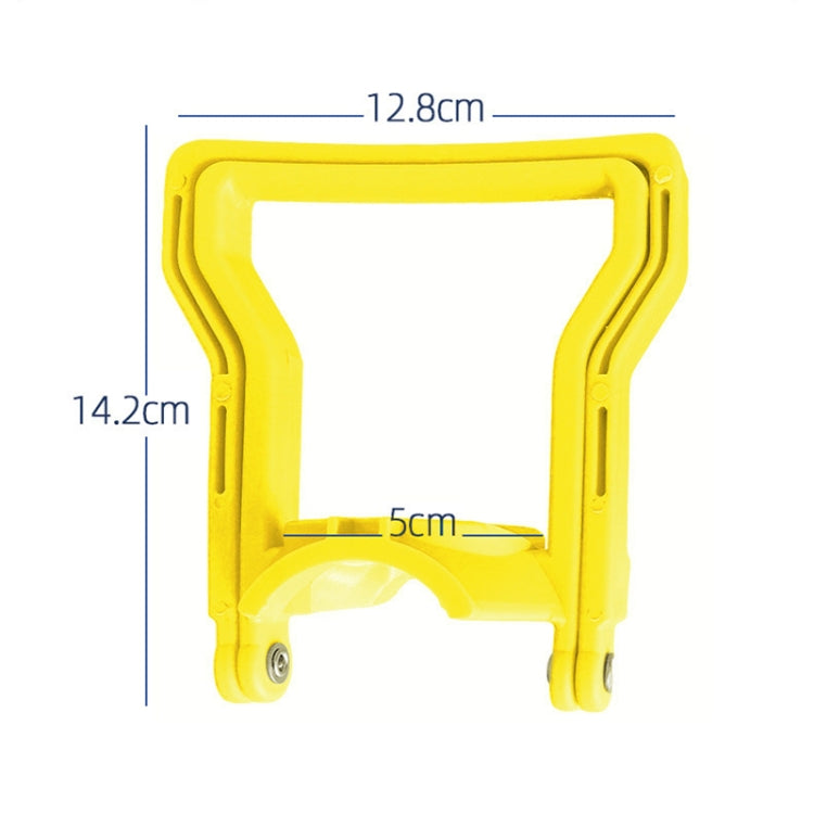 Thickened Pure Water Bucket Water Lifter Labor-saving Water Lifting Aid, Yellow, Blue