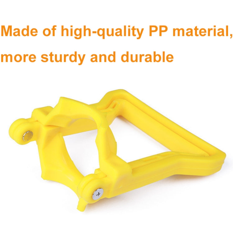 Thickened Pure Water Bucket Water Lifter Labor-saving Water Lifting Aid, Yellow, Blue
