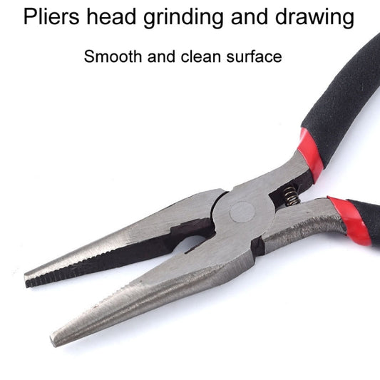 4.5 Inch Industrial Grade Mini Wire Pliers Portable Handmade Pliers With Plasticized Handle, Pointed Mouth Plier, Diagonal Mouth Plier