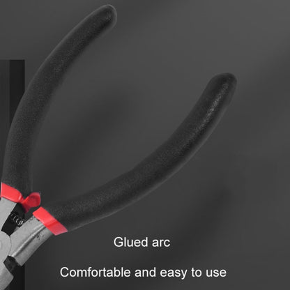 4.5 Inch Industrial Grade Mini Wire Pliers Portable Handmade Pliers With Plasticized Handle, Pointed Mouth Plier, Diagonal Mouth Plier