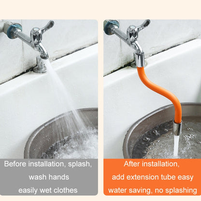 Faucet Splash-proof Universal Bending Shaping Extension Tube, 20cm, 30cm, 50cm