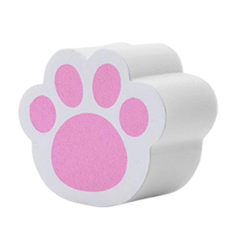 Bathroom Glass Mirror Stain Removal Watermark Sponge Rub Faucet Descaling Cleaning Tool, Pink