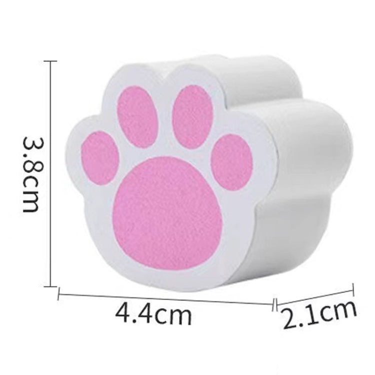 Bathroom Glass Mirror Stain Removal Watermark Sponge Rub Faucet Descaling Cleaning Tool, Pink