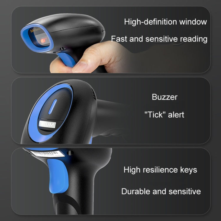 Supermarket Cashier Express Scanner Warehouse Handheld Barcode Scanning Device