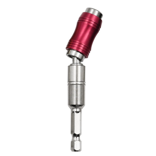 Hexagonal Shank Quick Release Self-Locking Joint Extension Rod Electric Drill Driver Extension Quick Conversion Bits, Silver+Red, Black, Silver+Yellow