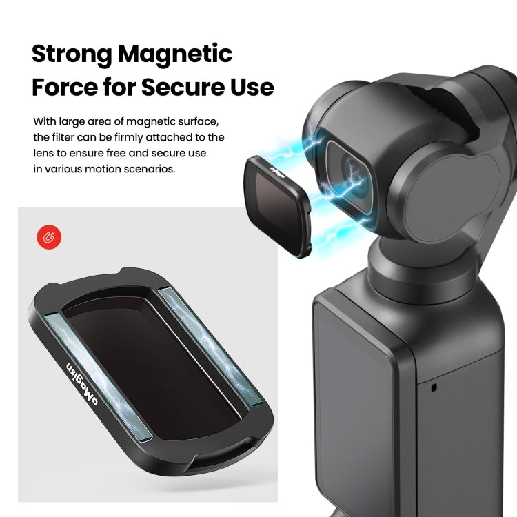 For DJI Osmo Pocket 3 aMagisn HD Double Sided Coated Filters Sports Camera Protective Goggles