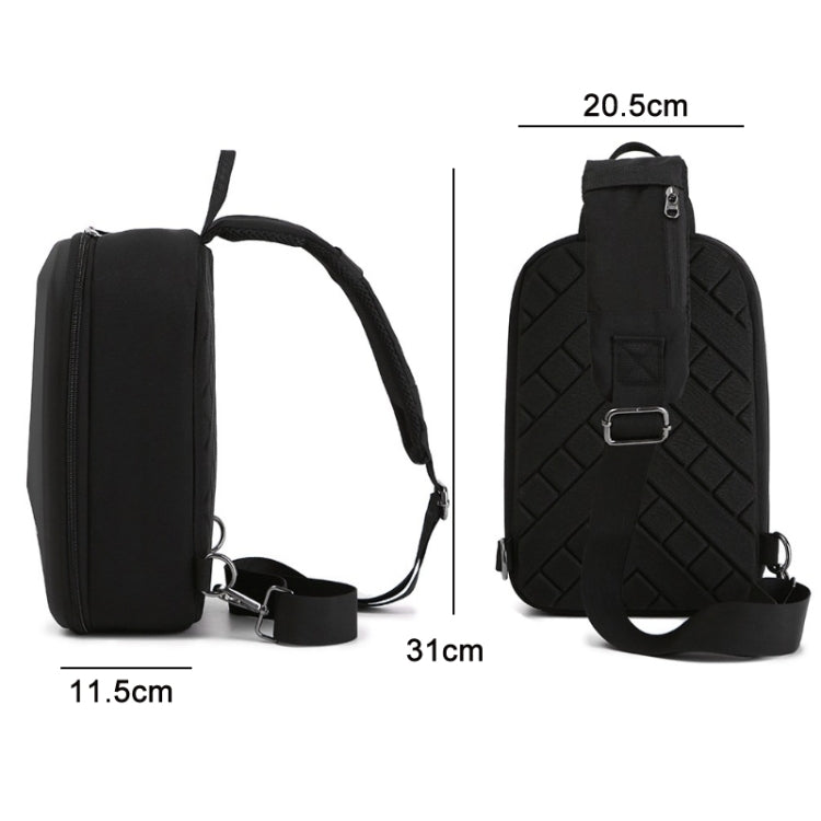 For DJI Mini 4 Pro Drone Chest Bag Backpack Crossbody Bag Storage Box