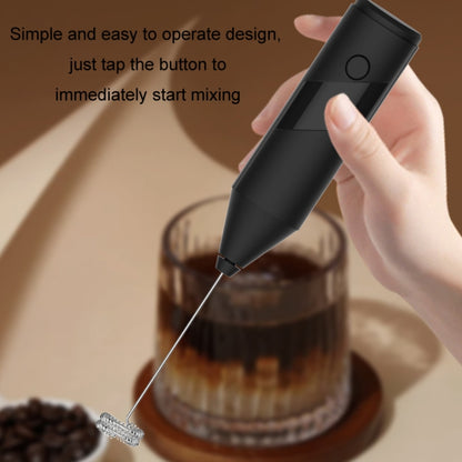 Mini Electric Handheld Milk Frother Cream Stirrer