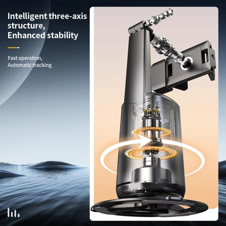 Pixel A200  Auto Tracking Gimbal Stabilizer 360 Degree Rotation Selfie Stick With Fill Light