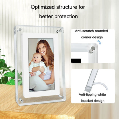 5 Inch HD Digital Photo Frame Crystal Advertising Player 1080P Motion Video Picture Display Player