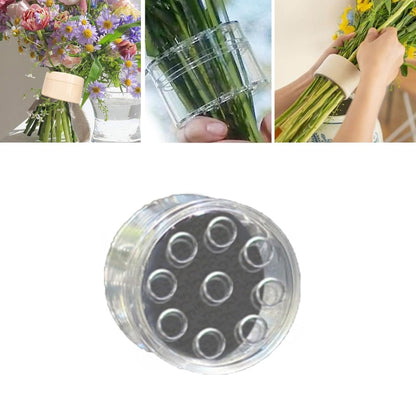 حامل سيقان إيكيبانا حلزوني للمزهريات، حامل تنسيق زهور ملتوي DIY، كبير، صغير