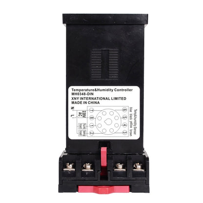 SINOTIMER MH0348-DIN Intelligent High-Precision Temperature Humidity Controller Guide Rail Installation