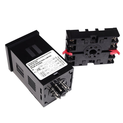 SINOTIMER MH0348-DIN Intelligent High-Precision Temperature Humidity Controller Guide Rail Installation