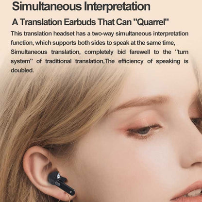 Hishell Y113 Smart Voice Translator Earphone Wireless Earbuds Real Time Instant Online 40 Languages Translate Earphone