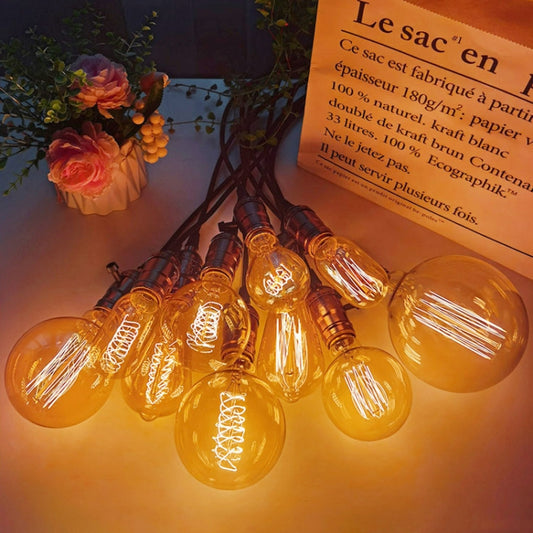 4pcs /Box T45 LED Lamp Fixture Illuminator Vintage Lights