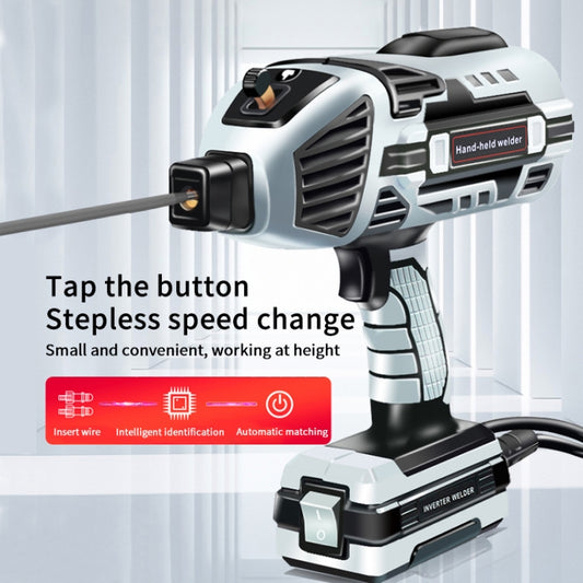 Handheld Welding Machine Home Small Portable Inverter Welder, Gray EU Plug 220V, Gray US Plug 110V, Green EU Plug 220V, Green US Plug 110V