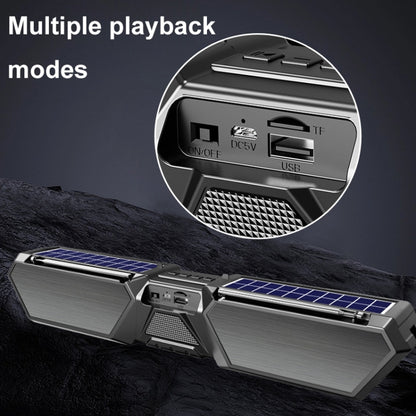 DV-880 Dual Solar Wireless Bluetooth Speaker Outdoor Long Radio