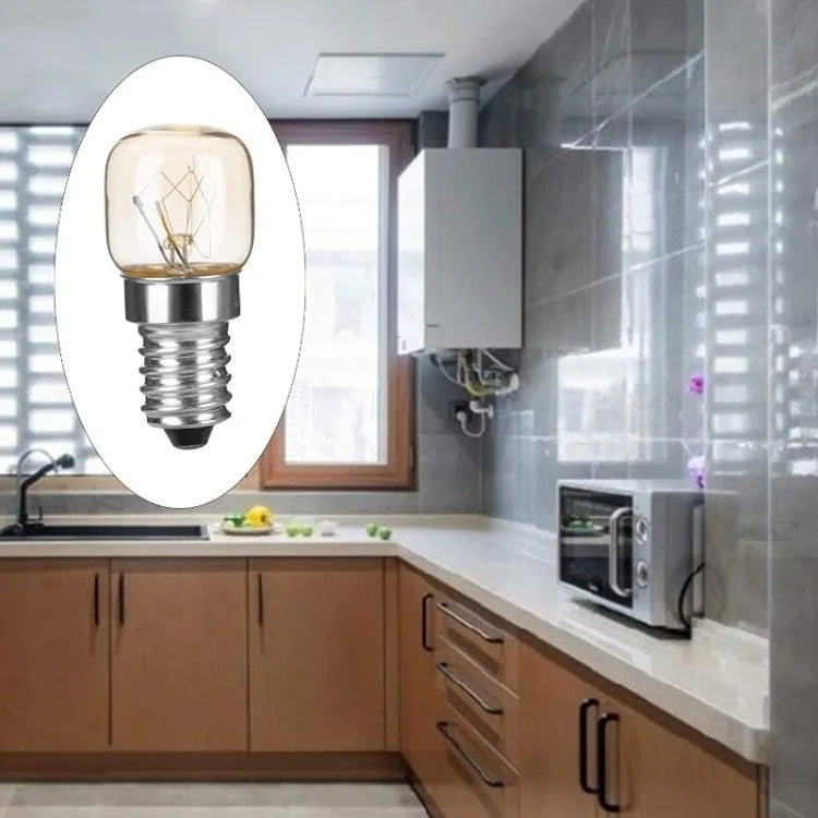 E14 Salt Crystal Lamps High Temperature Resistant Oven Light Bulb, 15W Brass Lamp Head, 25W Brass Lamp Head, 15W Copper Nickel Plating Lamp Head, 25W Copper Nickel Plating Lamp Head