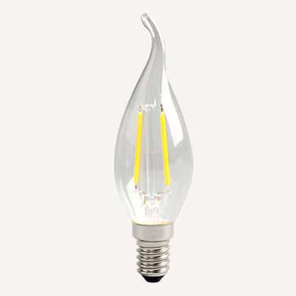 C35 Constant Current Flicker-free LED Highlight Retro Chandelier Lights, Sharp Bulbs E14-2W, Sharp Bulbs E14-4W, Sharp Bulbs E14-6W, Wax Tail E14-2W, Wax Tail E14-4W
