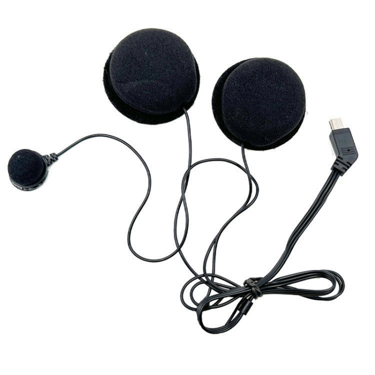 HD Noise-Proof Helmet Intercom Headset Microphone