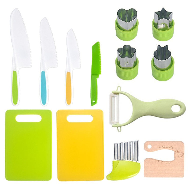 Children Cooking Knife Set Early Childhood Education Kitchen Tools, 17pcs /Set, 13pcs /Set, 6pcs /Set