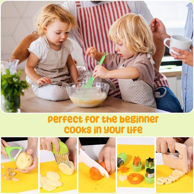 Children Cooking Knife Set Early Childhood Education Kitchen Tools, 17pcs /Set, 13pcs /Set, 6pcs /Set