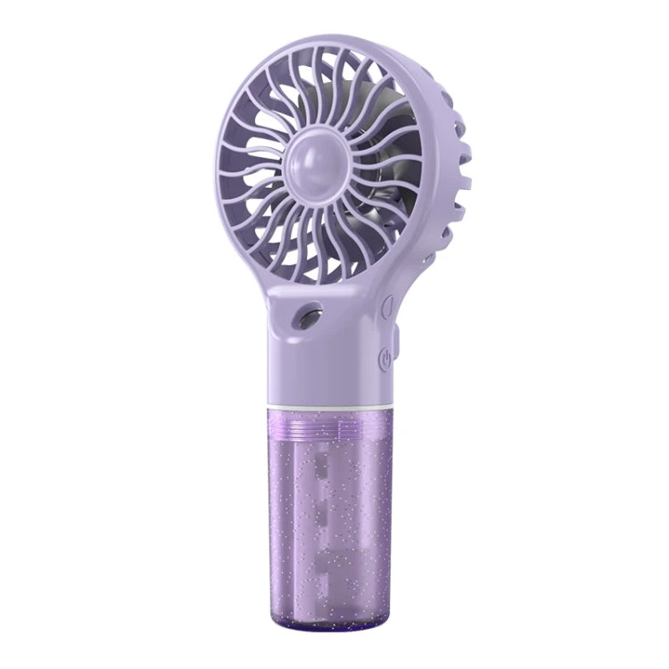 USB Rechargeable Handheld Misting Fan Portable Hydration Electrical Fan