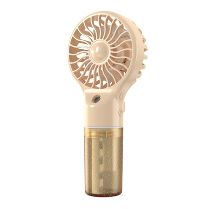 USB Rechargeable Handheld Misting Fan Portable Hydration Electrical Fan