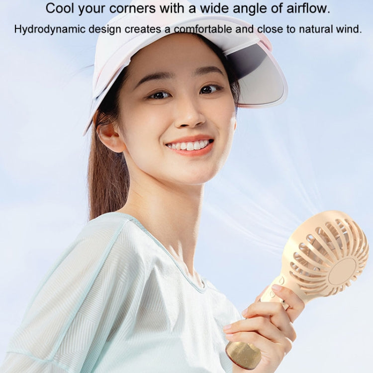 USB Rechargeable Handheld Misting Fan Portable Hydration Electrical Fan