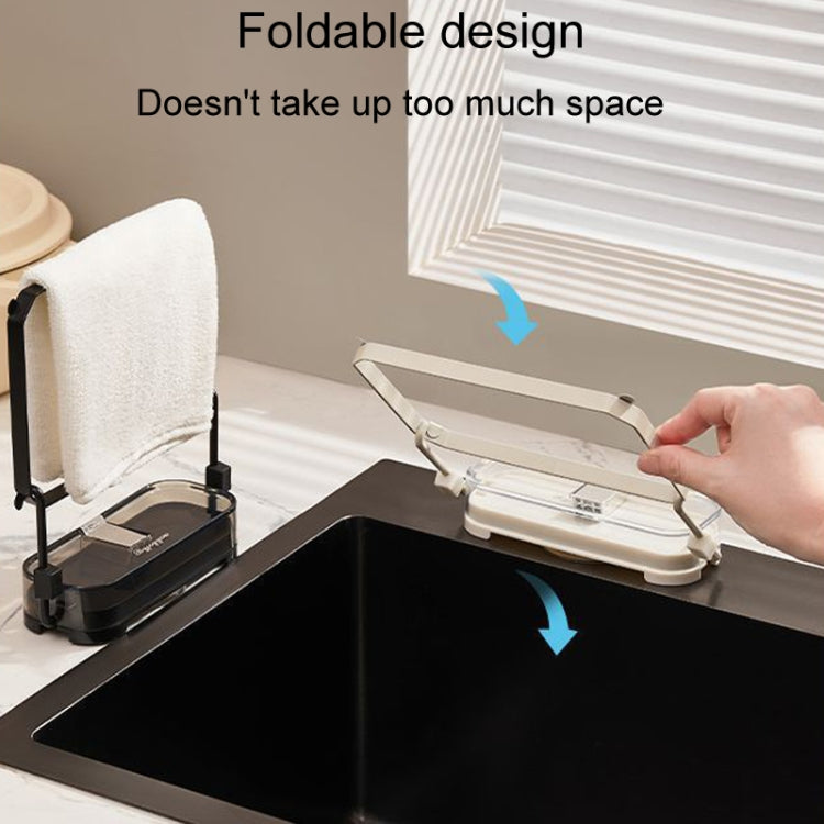 Suction Cup Kitchen Sink Filter Rack Household Draining Holder With Strainer