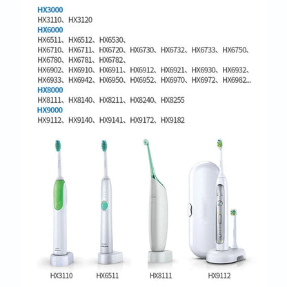HX6100 EU Plug Charger For Philips Toothbrush HX6730 6511 3216 3226 9112 Etc, EU Plug