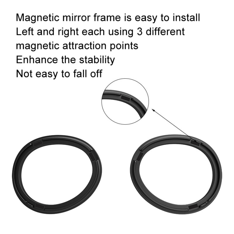 For Apple Vision Pro Magnetic Frame VR Glasses Smart Accessories