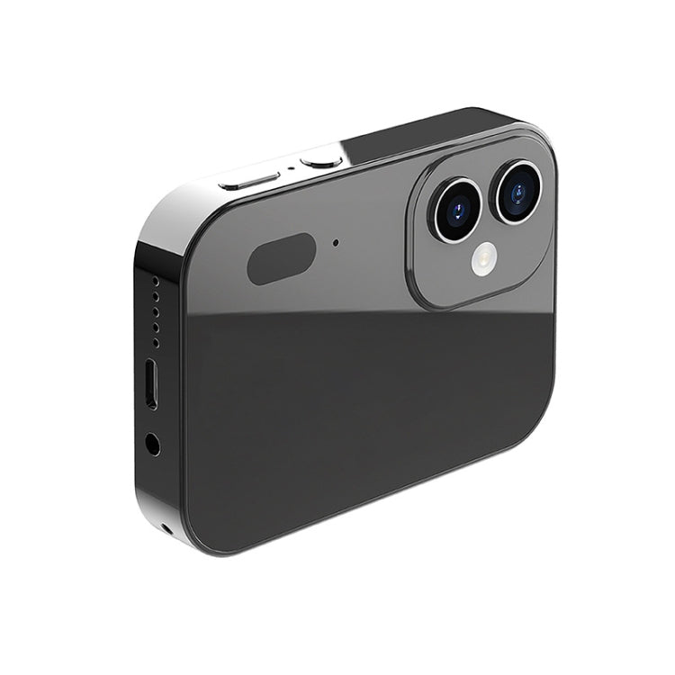 D6 CCD HD Digital Camera Movie Music Smart Camera Touch Screen Student Card Video Recorder, Excluding Memory