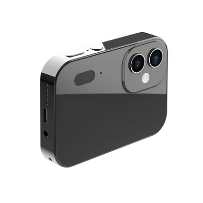 D6 CCD HD Digital Camera Movie Music Smart Camera Touch Screen Student Card Video Recorder, Excluding Memory