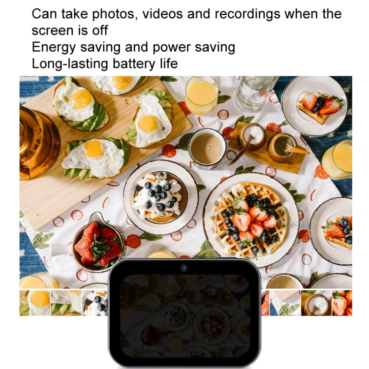 D6 CCD HD Digital Camera Movie Music Smart Camera Touch Screen Student Card Video Recorder, Excluding Memory