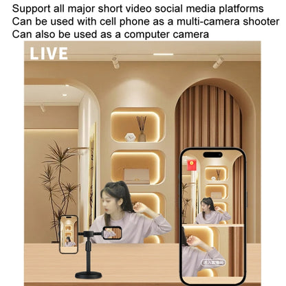 D6 CCD HD Digital Camera Movie Music Smart Camera Touch Screen Student Card Video Recorder, Excluding Memory